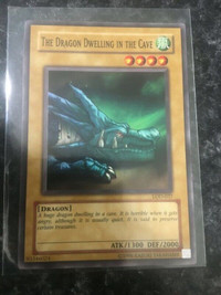 Vintage YU-GI-OH Dragon Dwelling in the Cave