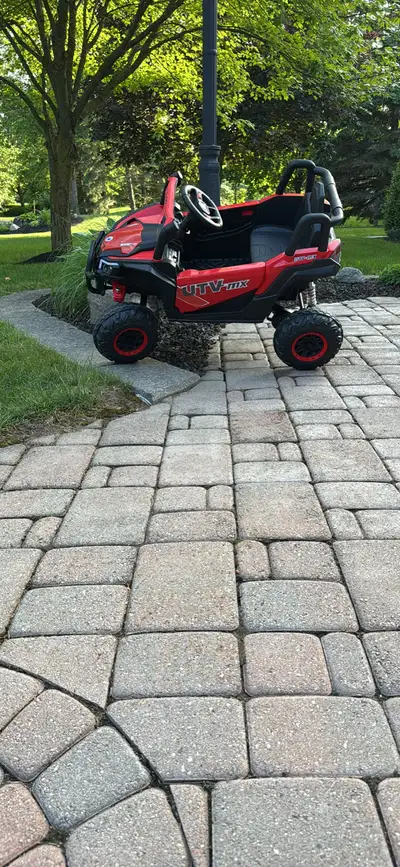 New Kids Ride-On UTV 12V Remote Control Red and Black UTV-MX, View more