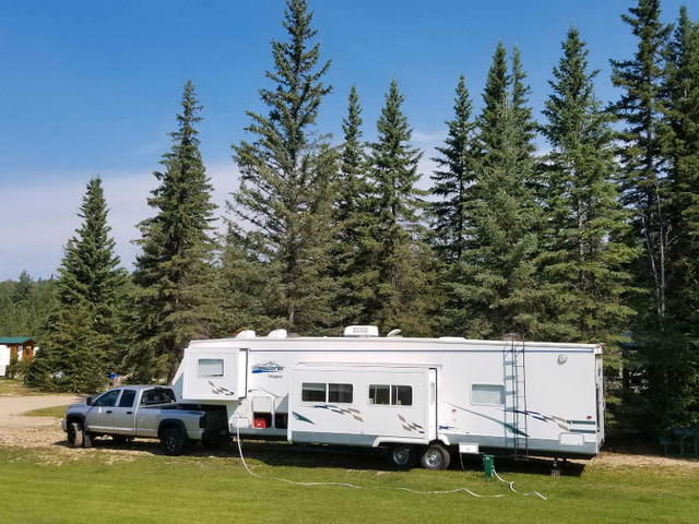 Thor Wanderer Wagon toy hauler 36.5ft dans Caravanes classiques  à Comté de Strathcona