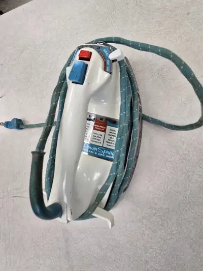 Vintage Canadian General Electric Iron . I think it's from the 1970's. If it's still here, it's stil...
