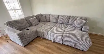 Brand New Sofa Bed Now Available in Corduroy Material on Sale , View more