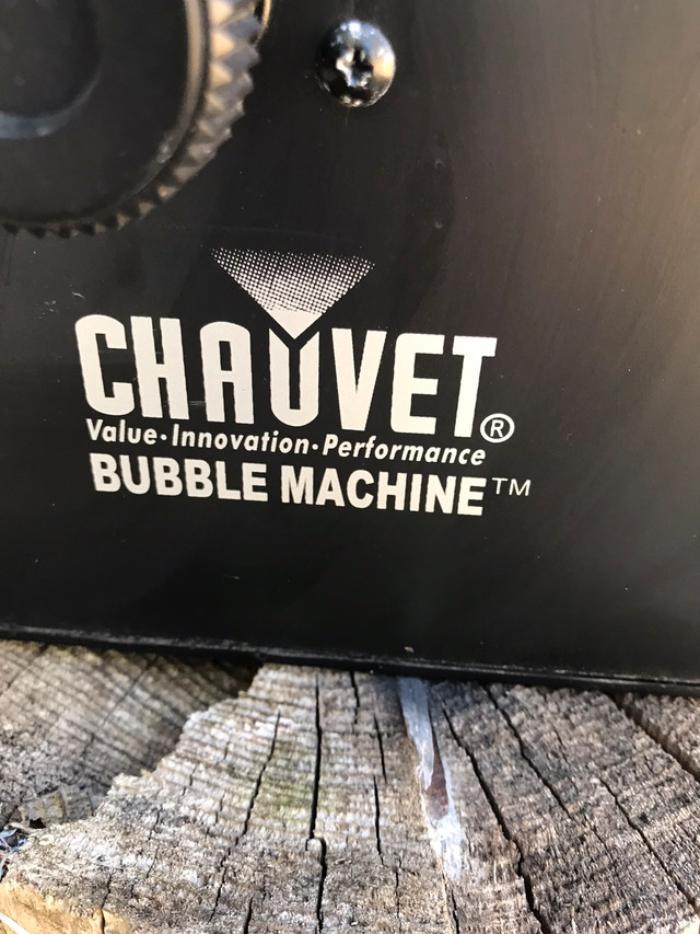 Chauvet Bubble machine DJ wedding B day fun in General Electronics in Edmonton