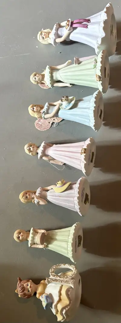 GROWING UP “BIRTHDAY GIRLS” porcelain ornaments, View more