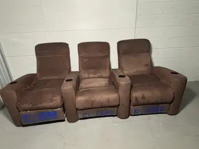 Canapé inclinable style elran Cheers 3 places ️, View more