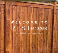  Wood Fence pro builder  (R.H.S fences)