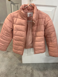 Girls puffer jacket - size 5/6