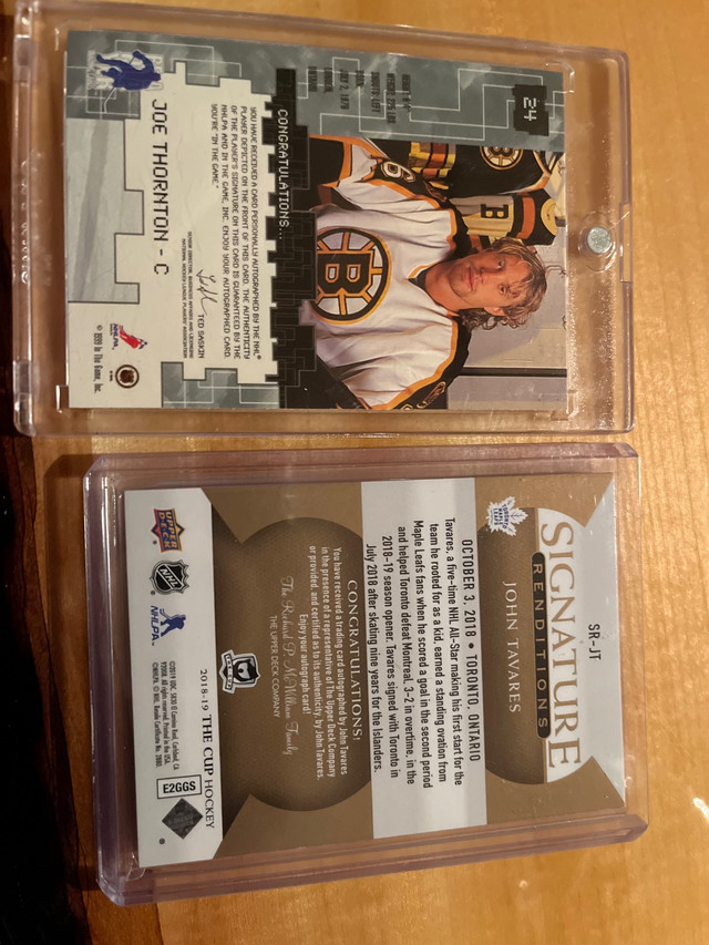 NHL autographed cards in Arts & Collectibles in City of Halifax - Image 4