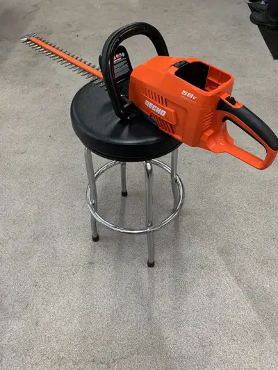 Used Echo 58v trimmer and hedge trimmer, View more
