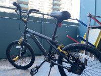 Razor18 black and gold bike