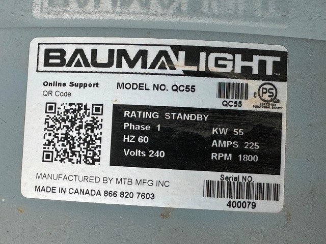 Baumalight Generator in Farming Equipment in Cowichan Valley / Duncan - Image 3