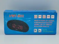 VST-902 LED Alarm Clock Radio AM/FM brand new/radio réveil neuf