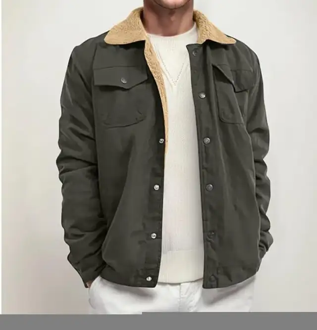  Cotton Cargo Jacket Casual! Size S in Men's in Mississauga / Peel Region - Image 3