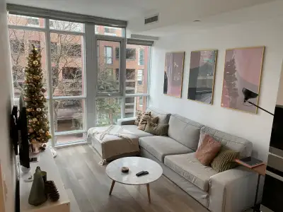 This a prime building in a prim location in Downtown Toronto This almost new furnished 1 Bedroom con...