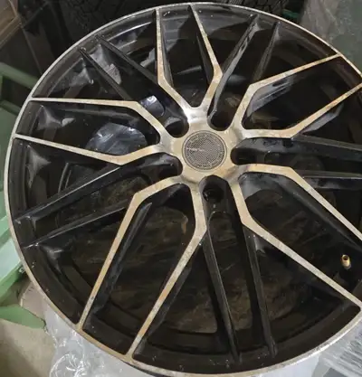 RTX Alloys Black Widow 18" Rims in Satin Black Finish for Sale!! Quantity: 4 Size: 18x8.0 Bolt Patte...