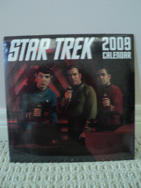 Star Trek Calendar 2009 *still in shrink wrap*