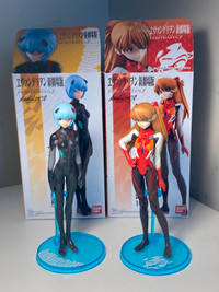 Neon Genesis Evangelion figure - Rei and Asuka