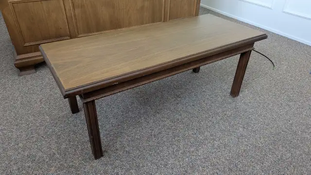 Solid Wood Coffee Table – Sturdy & Classic Design in Coffee Tables in Calgary - Image 3