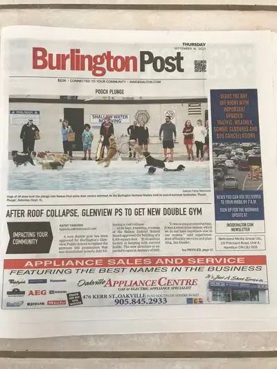 Burlington Post Last Paper Edition, View more