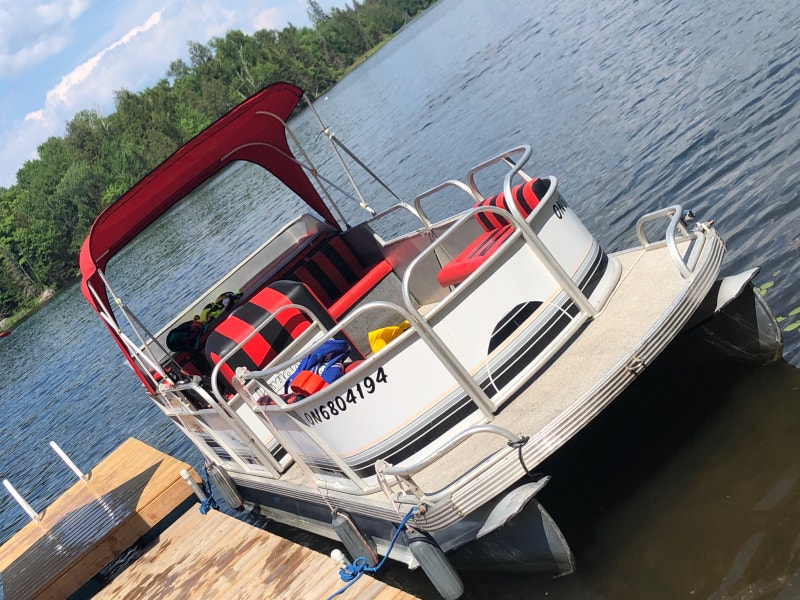 Pontoon boat Powerboats & Motorboats Muskoka Kijiji