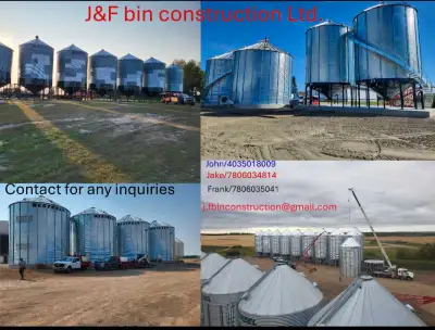 Grain Bin construction, View more