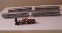 N Scale Jupiter Locomotive CPR - Plus 4 Coach Cars