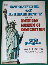 New York Miss Liberty Vintage Booklet