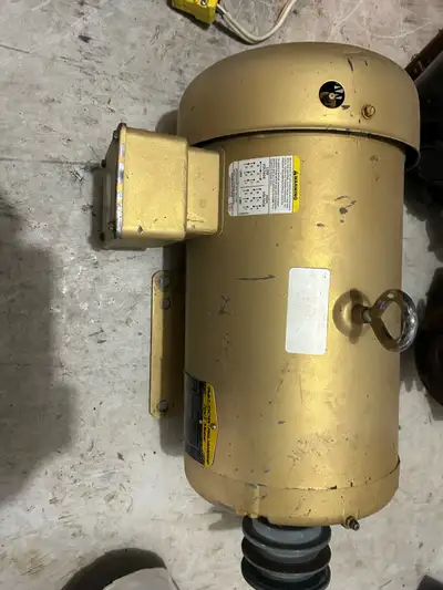 5hp 208/480V Baldor motor, View more