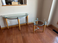 Coffee table and side table 