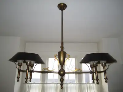 Vintage Billiard Lamp, View more