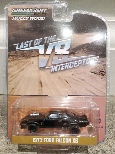 BNIB #44770-4 2020 Release 1:64 Diecast Greenlight Hollywood Mad Max 1973 Ford Falcon XB Last of the...