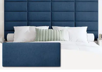 IFNOW Upholstered Wall Mounted 3D Headboard, View more