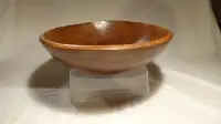 Antique Quebec pine butter bowl