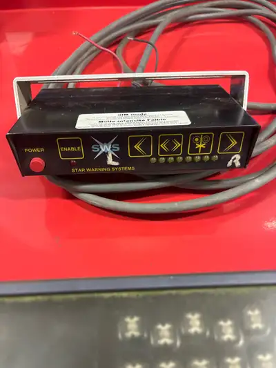 For sale is a used arrow bar.made by SWS He one led light that is dim but it still works. That’s why...