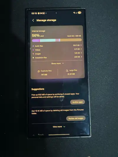 Samsung S24 Ultra 256GB, View more