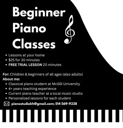 piano lessons, View more