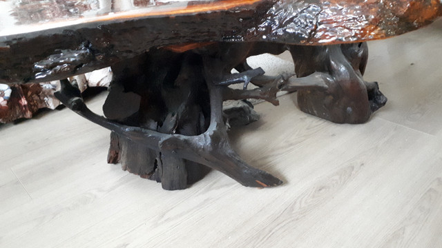 Burl Coffee and End Table Set in Coffee Tables in Penticton - Image 2
