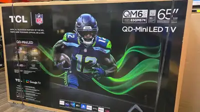 TCL 65" QM67K Series QLED 4K Smart QD-Mini LED TV with Google TV, View more