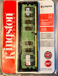 Brand New Kingston DDR2-667 2GB RAM Memory