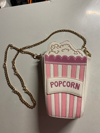 Novelty popcorn bag purse
