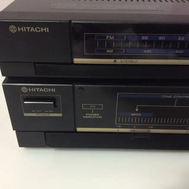 The Hitachi HTA-A30 is a vintage AM/FM stereo tuner amplifier pr in Stereo Systems & Home Theatre in Mississauga / Peel Region - Image 4