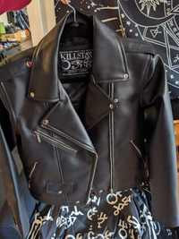 Killstar Vegan Leather Biker Jacket (Women's Large) **MINT** St. Catharines Ontario Preview