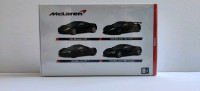 Kyosho Minicar McLaren Matt Black 4 Types set New diecast cars