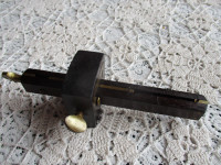Antique Stanley No. 77 Rosewood Gauge--Made for RCAF