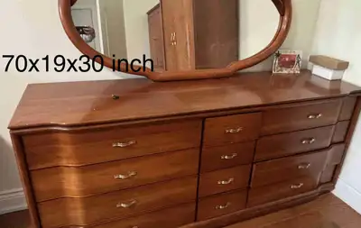 bedroom dresser and wardrobe, View more