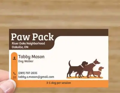 All weather dog walking all Oakville, View more