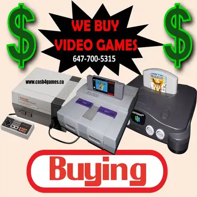 ⭐ CASH FOR YOUR VIDEO GAMES !!, View more