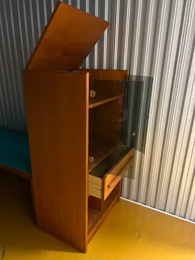 Teak Stereo Cabinet, View more