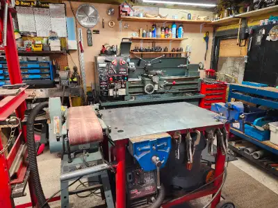 I have a hobby shop with a manual lathe and milling machine. Metric and imperial thread cutting, thr...