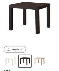 IKEA LACK SIDE TABLE