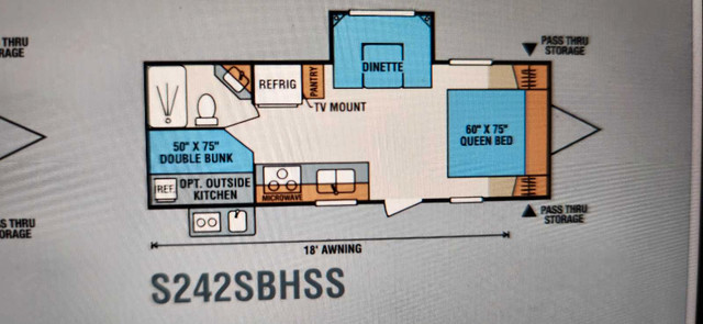 2015 KZ Sportsman  in Travel Trailers & Campers in Grand Bend - Image 3